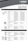 Product Data Sheet - F2219/01 - 600 Series, 20156