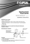Installation Instructions - F1852/02 - WSF/WSCF Series Weathershield Flush Series, 25517