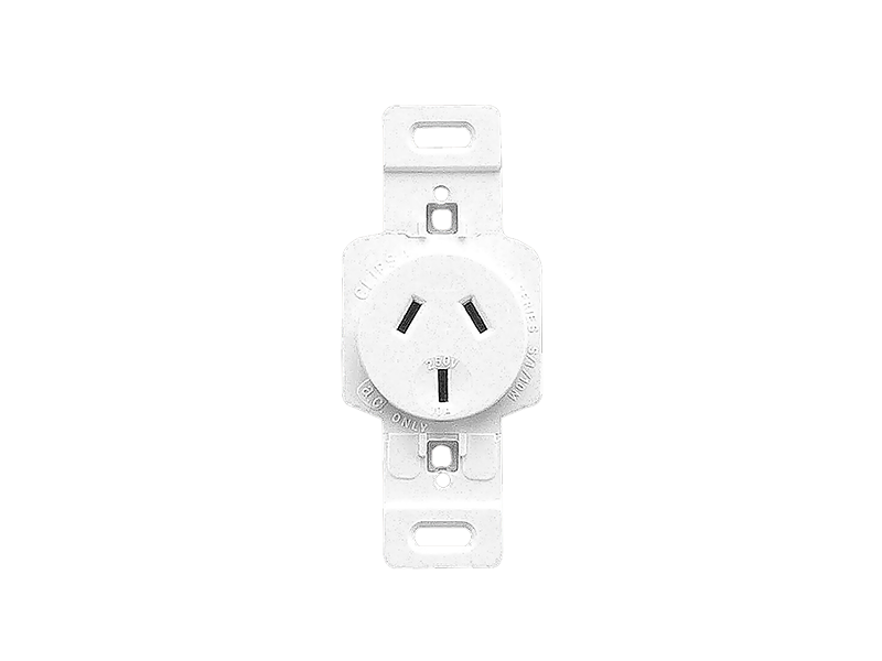 Clipsal 10M Automatic Single Socket Outlet Mechanism, 250VAC, 10A