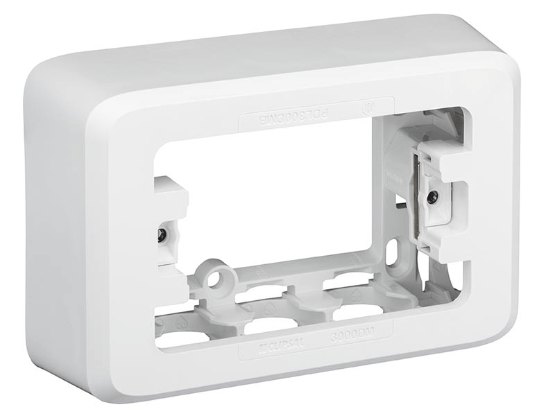 Clipsal 3000DM 1 GANG ICONIC MOUNTING BLOCK, 40MM