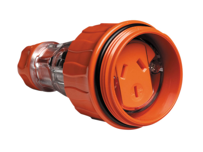 Clipsal 56CSC310 Cord Extension Socket, 3 Flat Pin, 250V, 10A