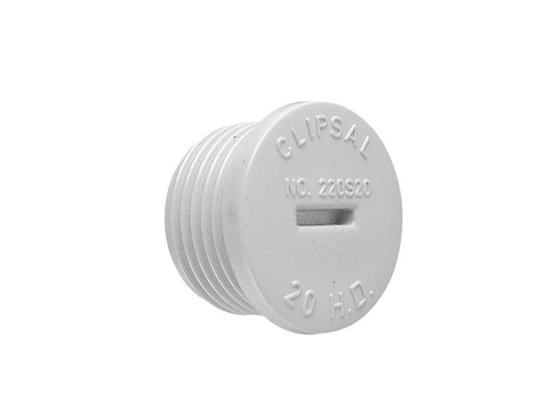 Clipsal 220S25 Conduit Entry Plug, Screwed, 25mm, Grey
